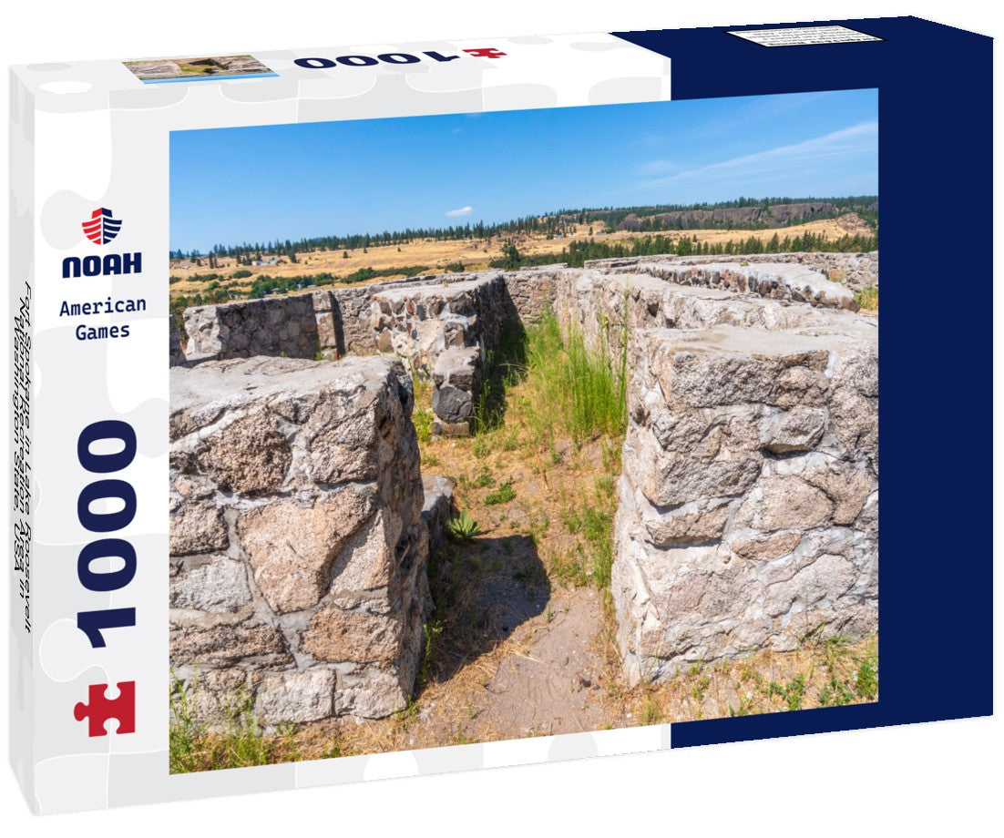 Noah Jigsaw Puzzle Fort Spokane in Lake Roosevelt National Recreation Area in Washington State, USA 1000 pieces