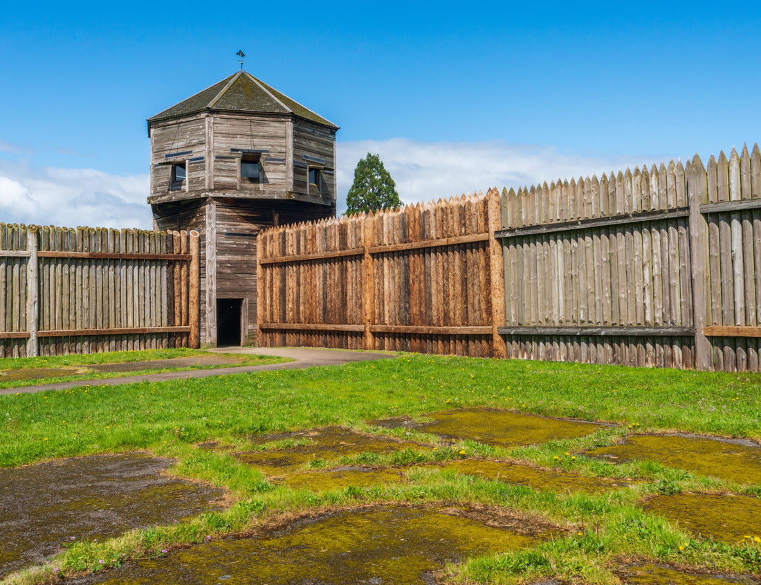 Noah Jigsaw Puzzle Fort Vancouver National Historic Site in Washington State, USA 1000 pieces
