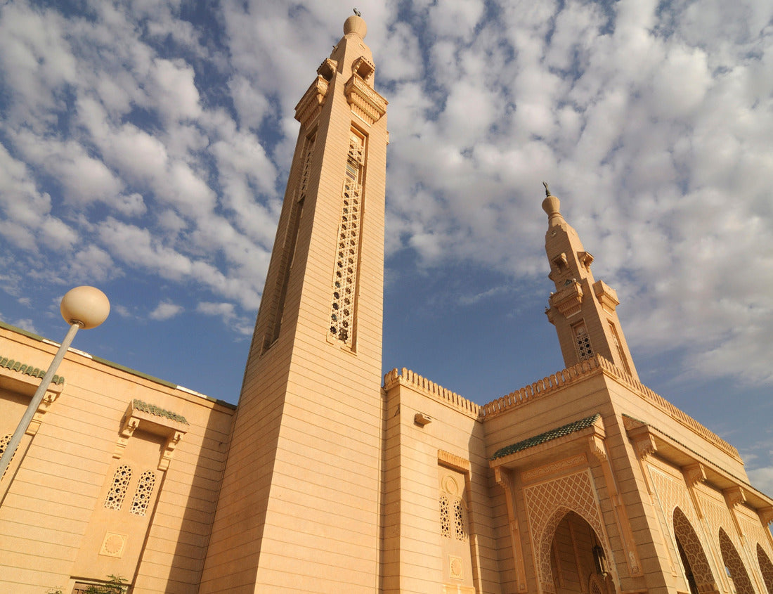 Noah Jigsaw Puzzle The central mosque of Nouakchott sponsored by Saudi Arabia, Nouakchott, Mauritania, Africa 1000 pieces