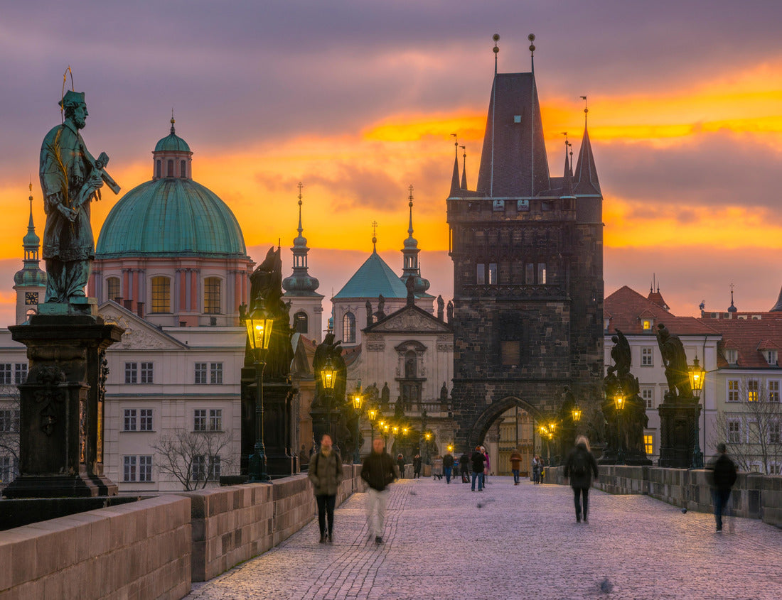 Noah Jigsaw Puzzle Charles Bridge (Karluv Most) over River Vltava, UNESCO World Heritage Site, Prague, Czech Republic 1000 pieces