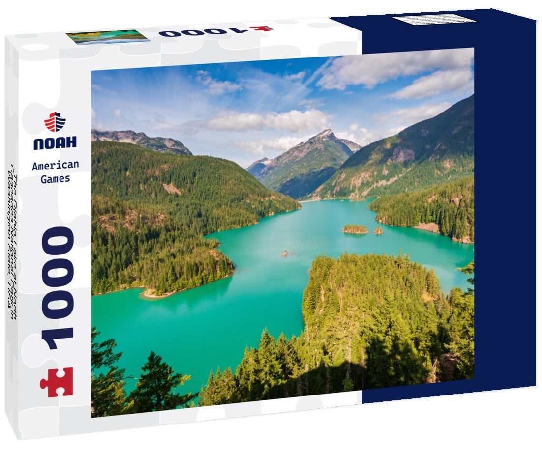 The Diablo Lake at North Cascades National Park in Washington State, USA 1000pc Puzzle