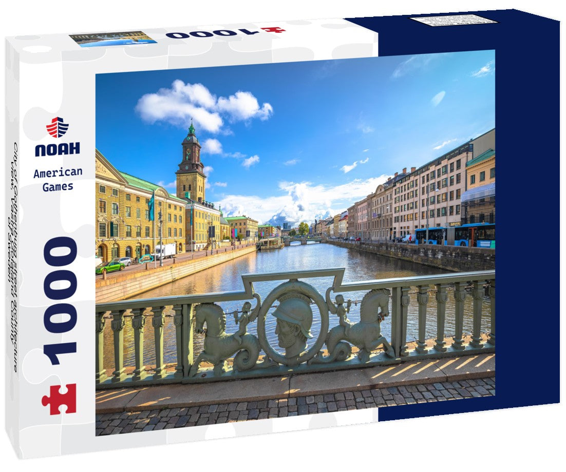 Noah Jigsaw Puzzle City of Gothenburg street architecture view, Vastra Gotaland County of Sweden 1000 pieces