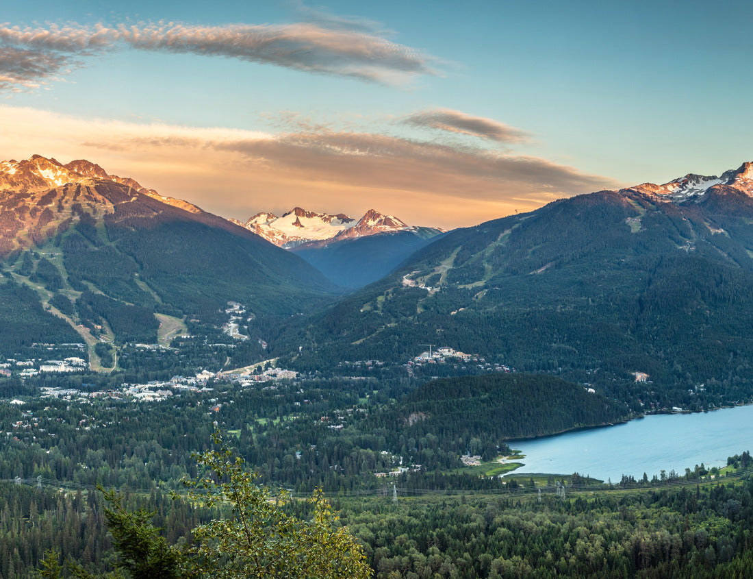 Whistler Blackcomb Mountains at Sunset 1000pc Puzzle