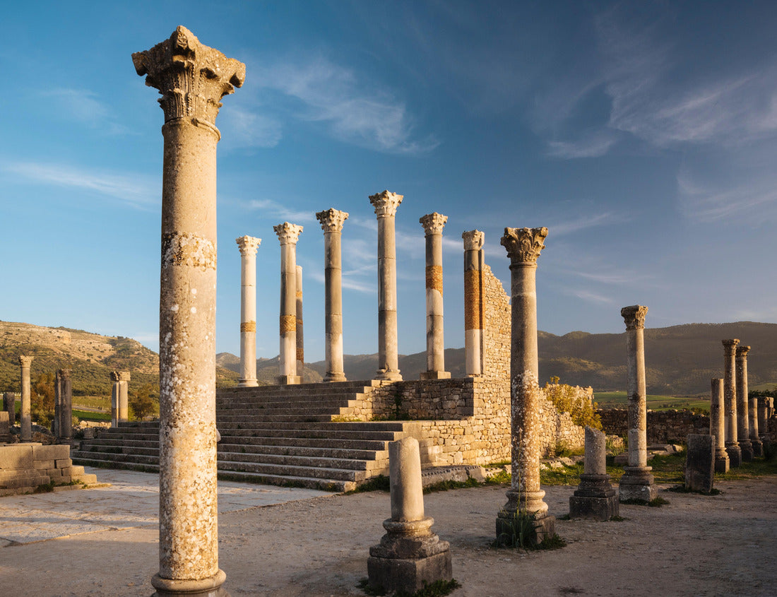 Roman ruins of Volubilis, UNESCO World Heritage Site, Morocco, North Africa, Africa 1000pc Puzzle