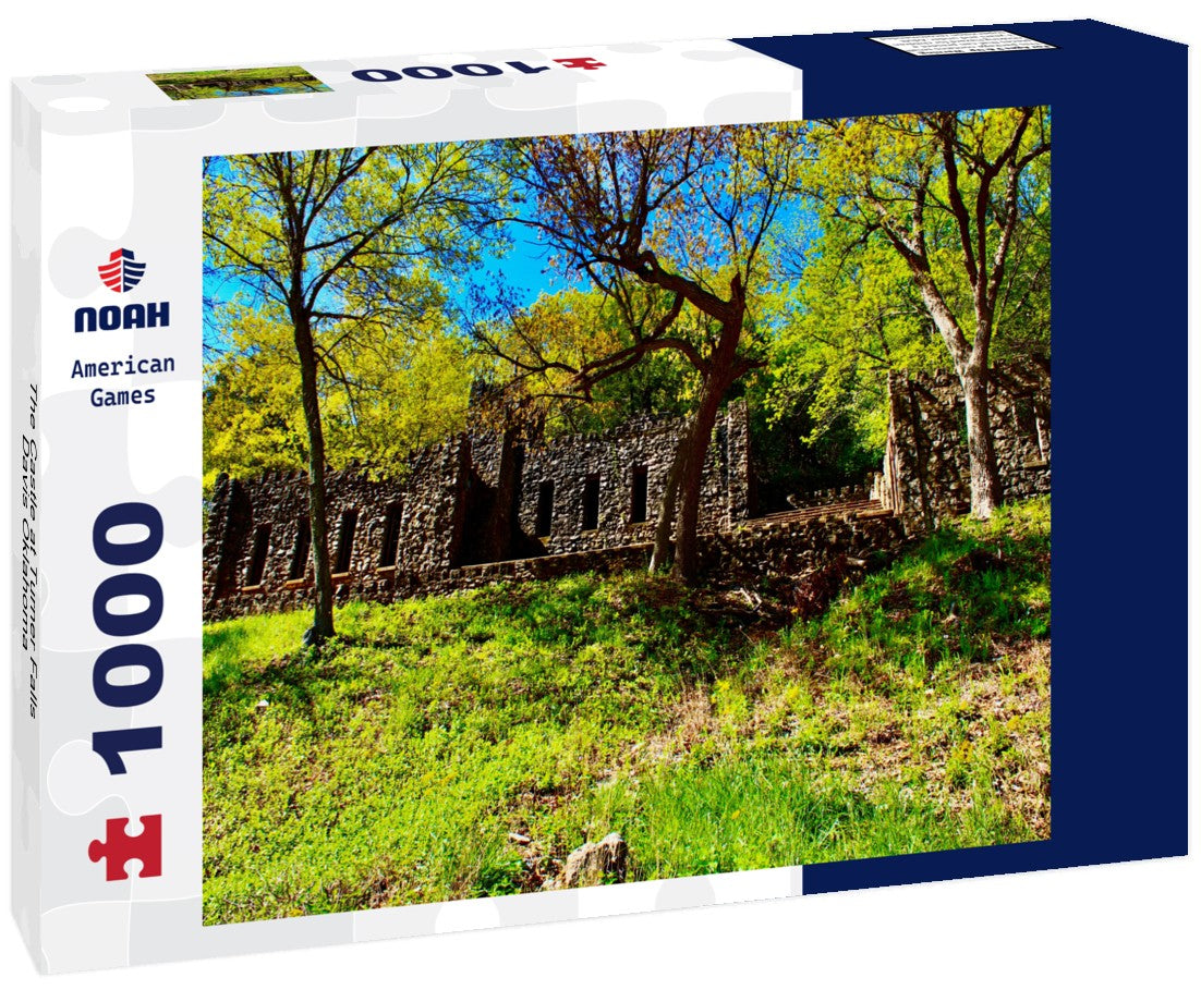 The Castle at Turner Falls, Davis Oklahoma 1000pc Puzzle