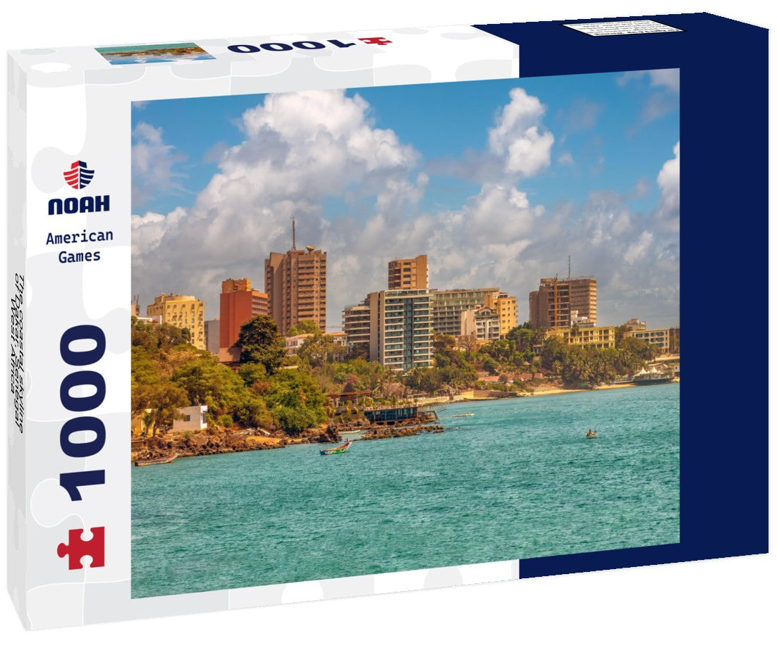 The coastal skyline of Dakar, Senegal, West Africa 1000pc Puzzle