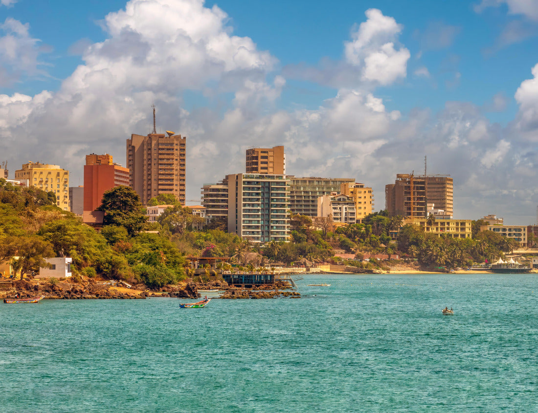 The coastal skyline of Dakar, Senegal, West Africa 1000pc Puzzle