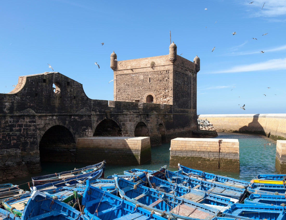 The Port Sqala is an eighteenth-century artillery platform located in Essaouira, Morocco. It is one of the main fortifications of the city of Essaouira, and is located in the port of Essaouira 1000pc Puzzle