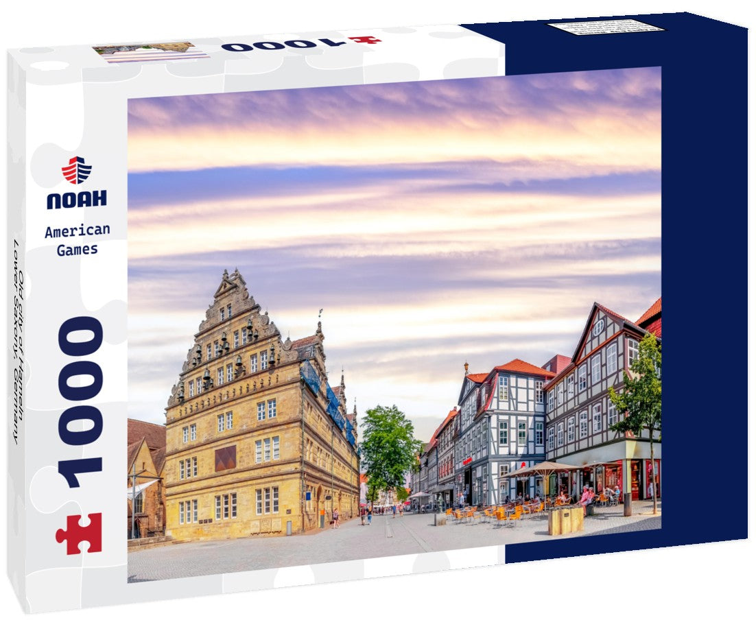 Old city of Hameln, Lower Saxony, Germany 1000pc Puzzle