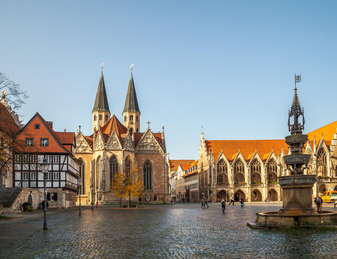 Old city of Braunschweig, Germany 1000pc Puzzle
