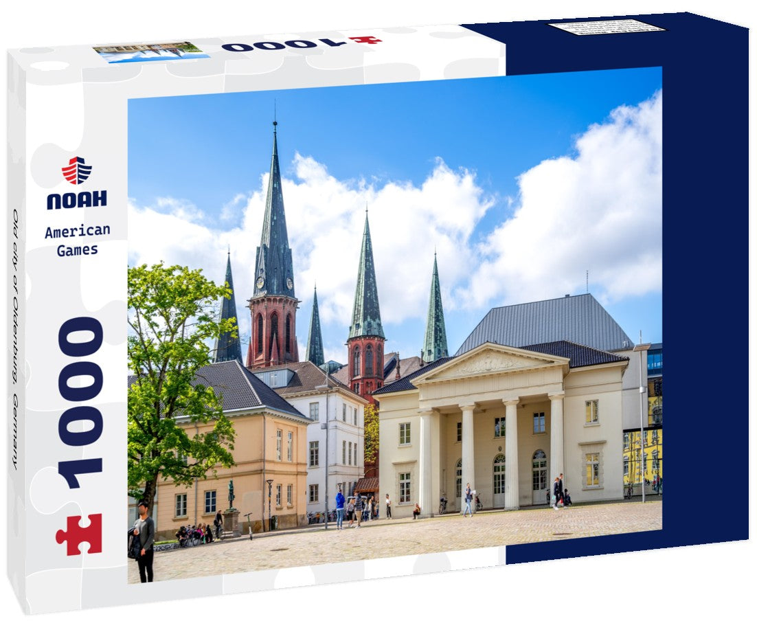 Old city of Oldenburg, Germany 1000pc Puzzle