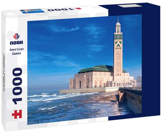 Noah Jigsaw Puzzle Hassan 2 Mosque in Casablanca, Morocco 1000 pieces