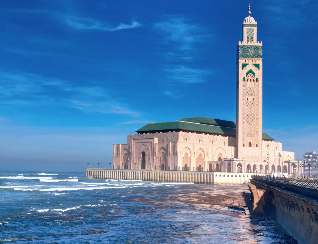 Noah Jigsaw Puzzle Hassan 2 Mosque in Casablanca, Morocco 1000 pieces