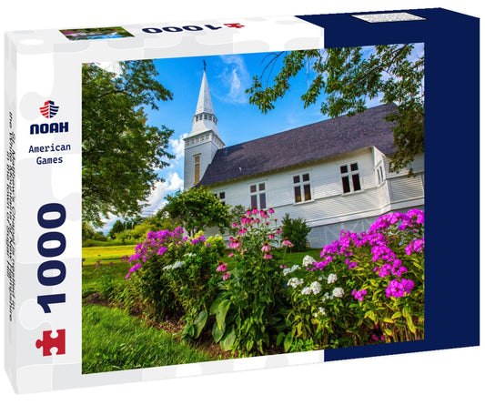 Noah Jigsaw Puzzle St. Matthew's Chapel is nestled in the White Mountains of New Hampshire in the town of Sugar Hill 1000 pieces