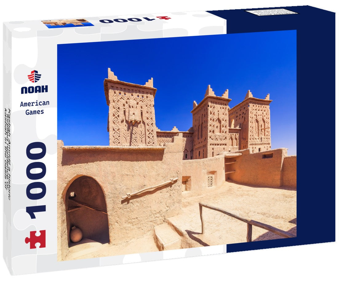 Noah Jigsaw Puzzle Kasbah Amridil a historic fortified residence or kasbah in the oasis of Skoura, Morocco 1000 pieces