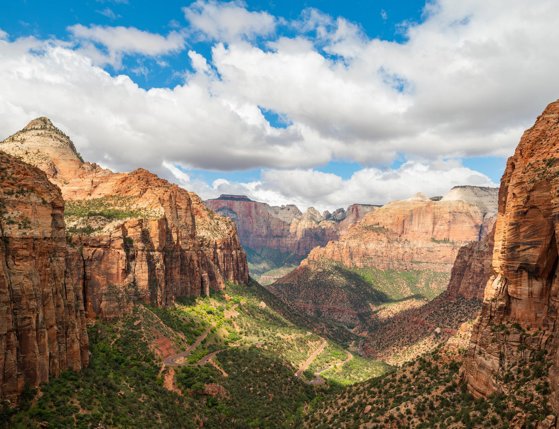 Noah Jigsaw Puzzle Canyon overlook in Zion National Park, Utah, United States of America, North America 1000 pieces