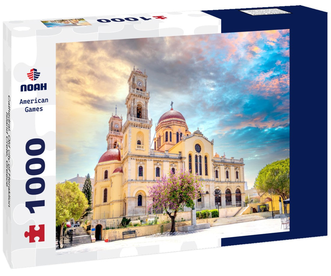 Noah Jigsaw Puzzle Cathedral, Old city of Heraklion, Island Crete, Greece 1000 pieces