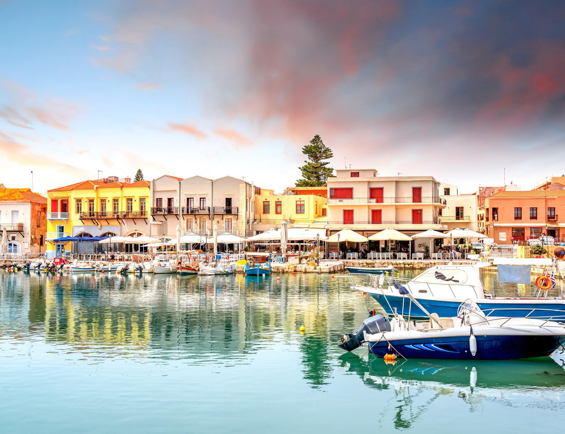 Old city of Rethymnon, Island Crete, Greece 1000pc Puzzle