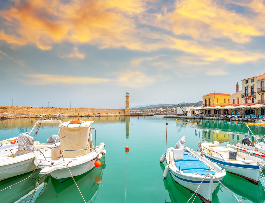 Old city of Rethymnon, Island Crete, Greece 1000pc Puzzle