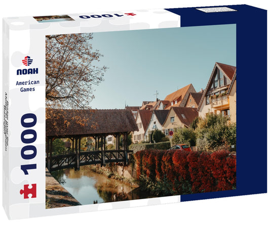 Noah Jigsaw Puzzle Bridge over the Metter in Bietigheim-Bissingen 1000 pieces