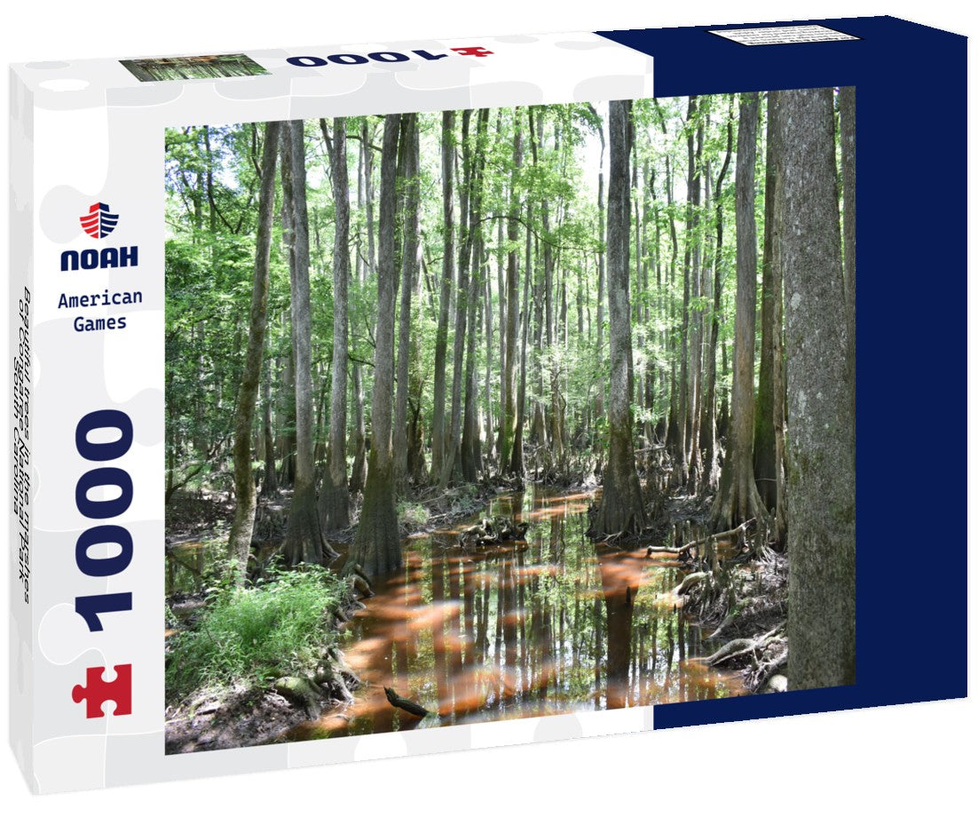 Noah Jigsaw Puzzle Beautiful trees in the marshes of Congaree National Park, South Carolina 1000 pieces