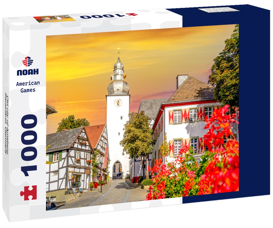 Old city of Arnsberg, Sauerland, Germany 1000pc Puzzle