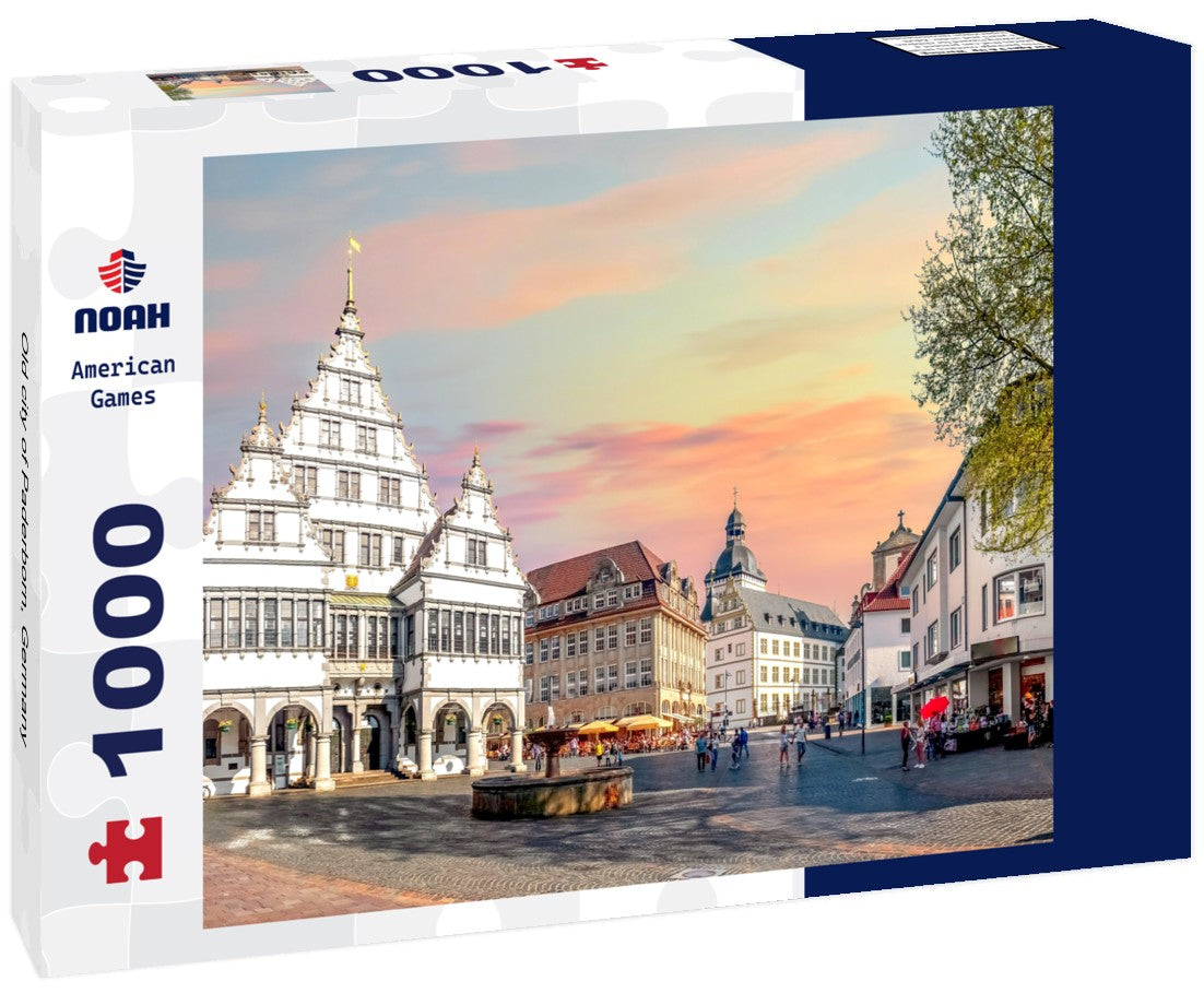 Old city of Paderborn, Germany 1000pc Puzzle