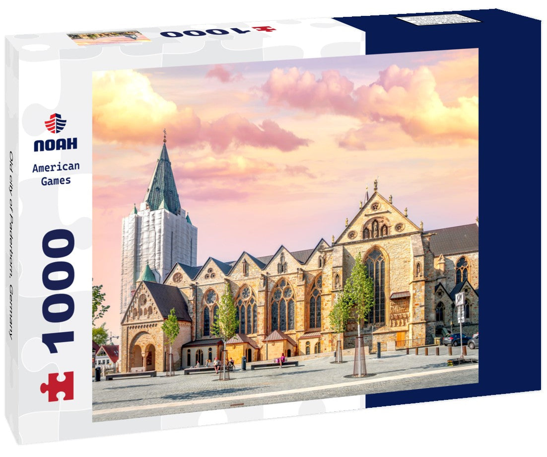 Old city of Paderborn, Germany 1000pc Puzzle