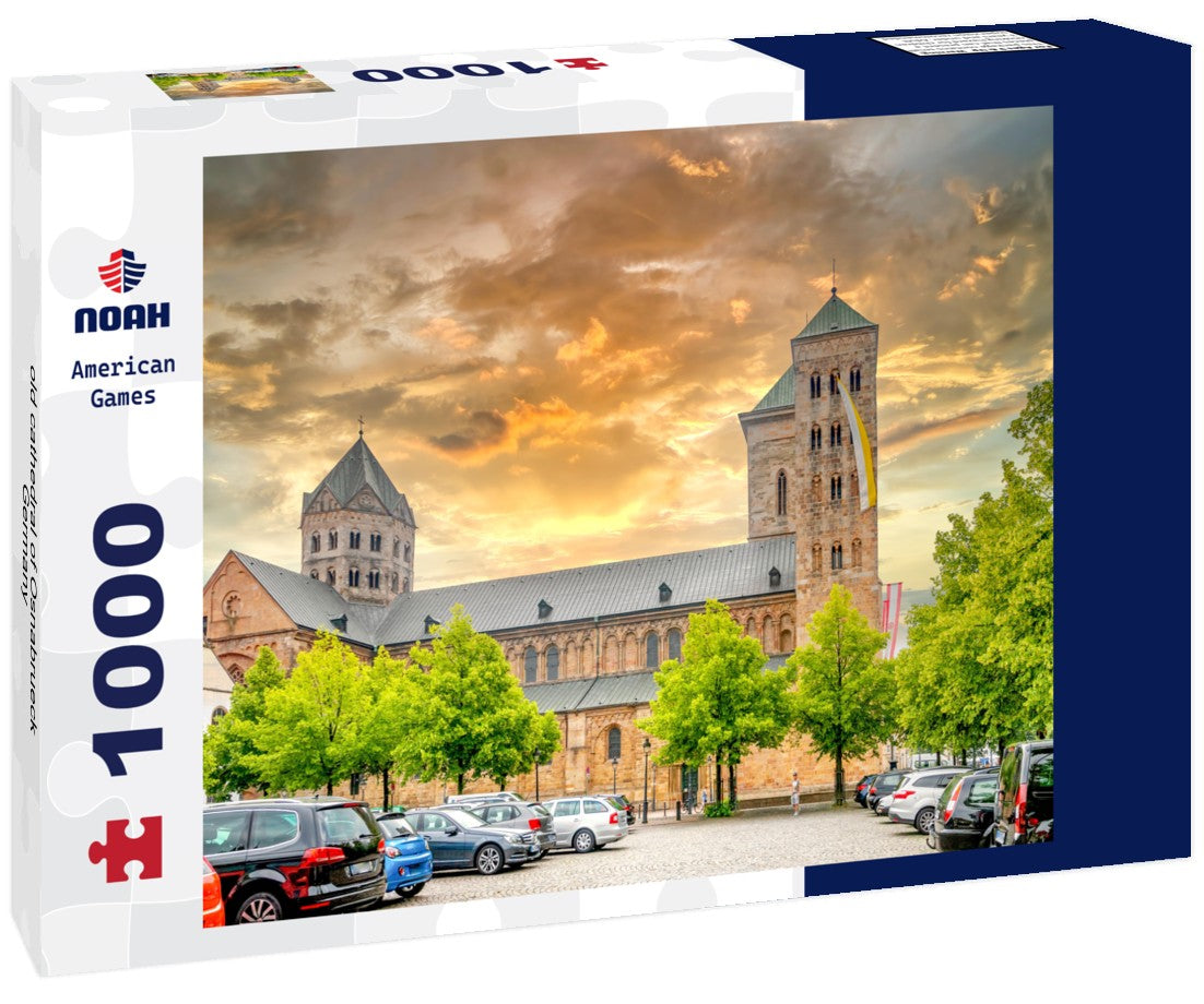 old cathedral of Osnabrueck, Germany 1000pc Puzzle