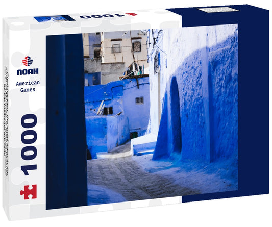 Noah Jigsaw Puzzle Chefchaouen, the small town in the north of Morocco, is famous because all the buildings are blue 1000 pieces
