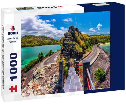 Noah Jigsaw Puzzle View of Baie du Cap from Maconde Viewpoint, Savanne District, Mauritius, Indian Ocean, Africa. View of the famous Maconde view point, sea and the mountains in the background, in Mauritius, Africa 1000 pieces