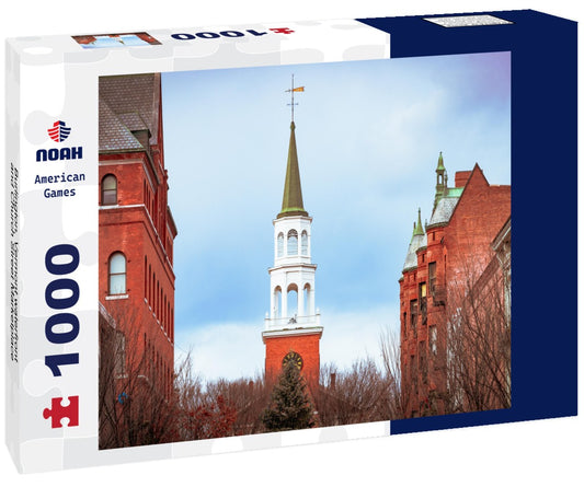 Noah Jigsaw Puzzle Burlington, Vermont waterfront and Church Street Marketplace 1000 pieces