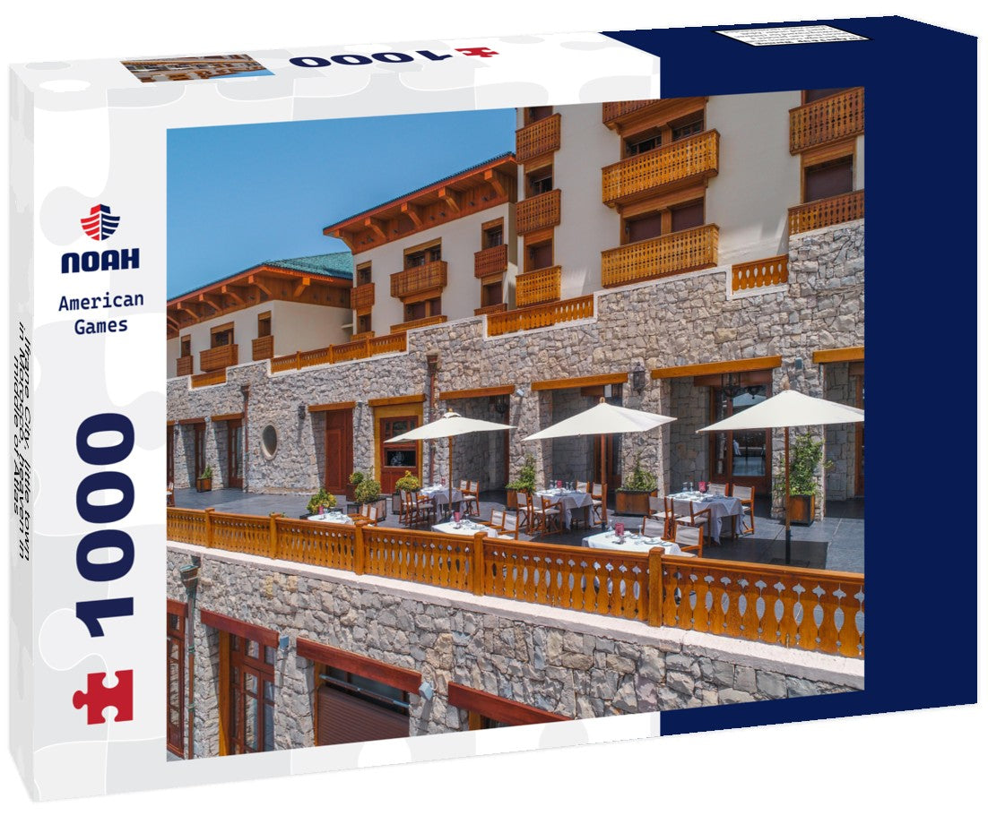Noah Jigsaw Puzzle Ifrane City, little town in Morocco, heaven in middle of Atlas 1000 pieces