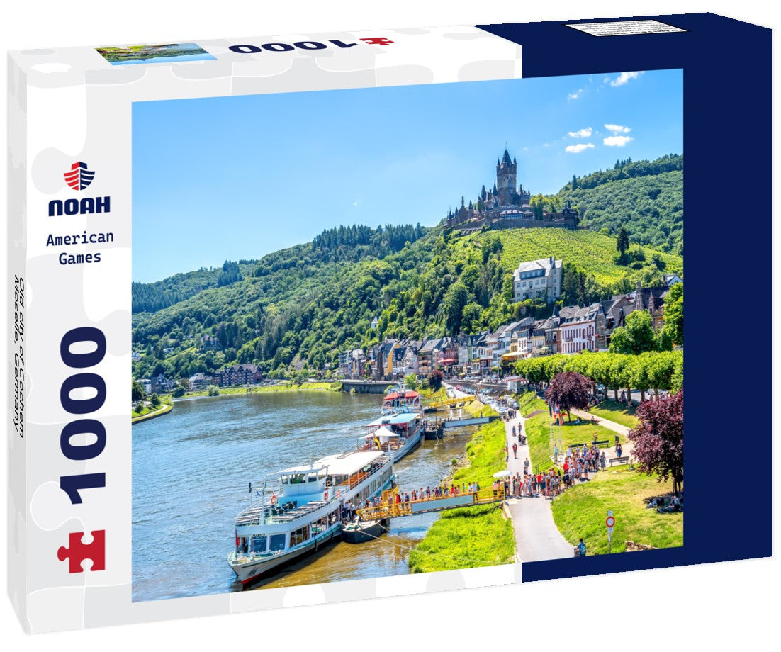 Old city of Cochem, Moselle, Germany 1000pc Puzzle