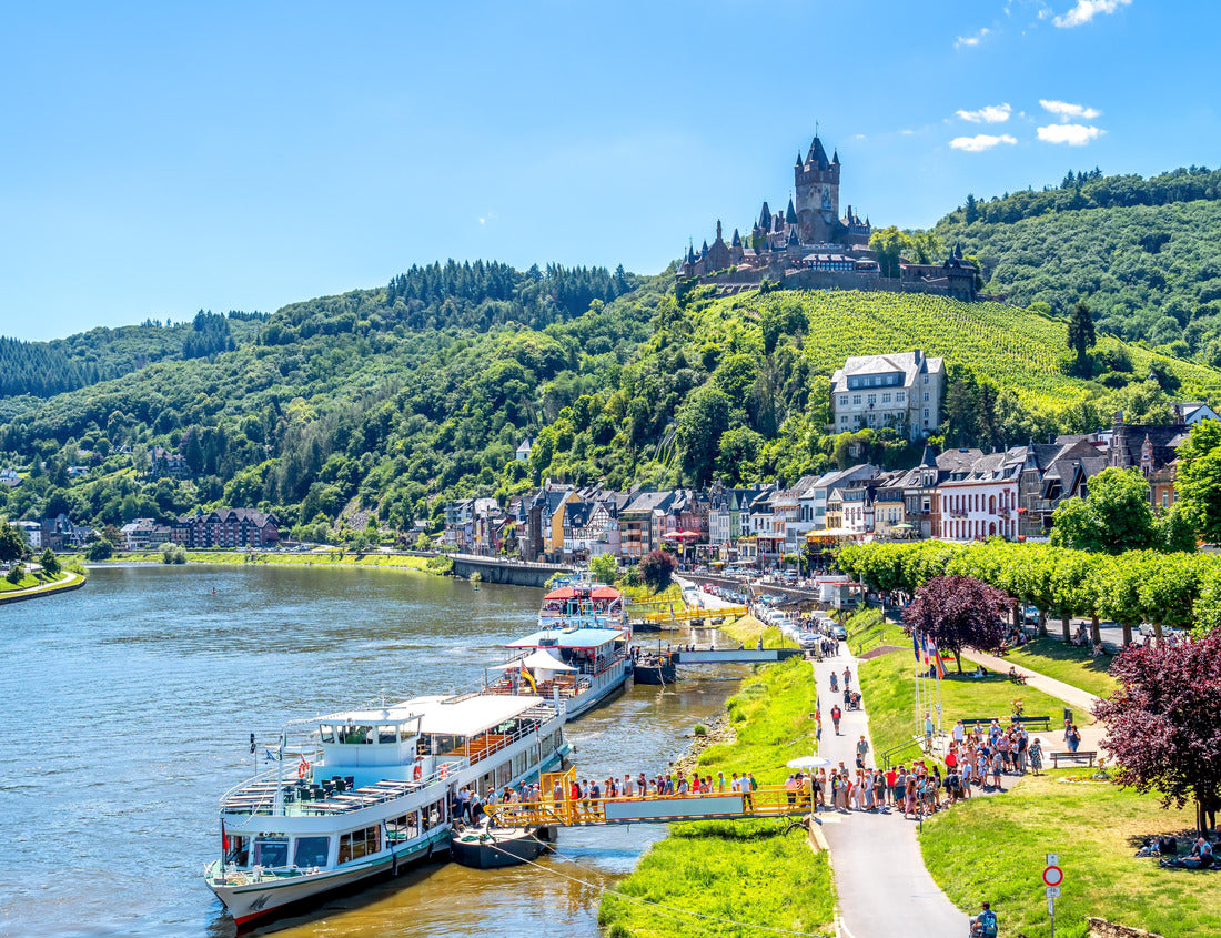 Old city of Cochem, Moselle, Germany 1000pc Puzzle
