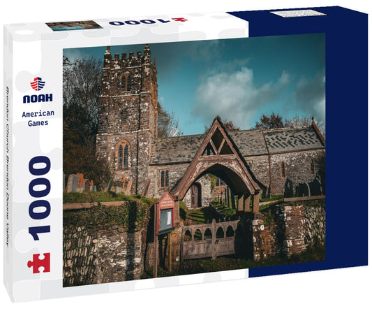 Noah Jigsaw Puzzle Brendon Church Brendon Doone Valley 1000 pieces