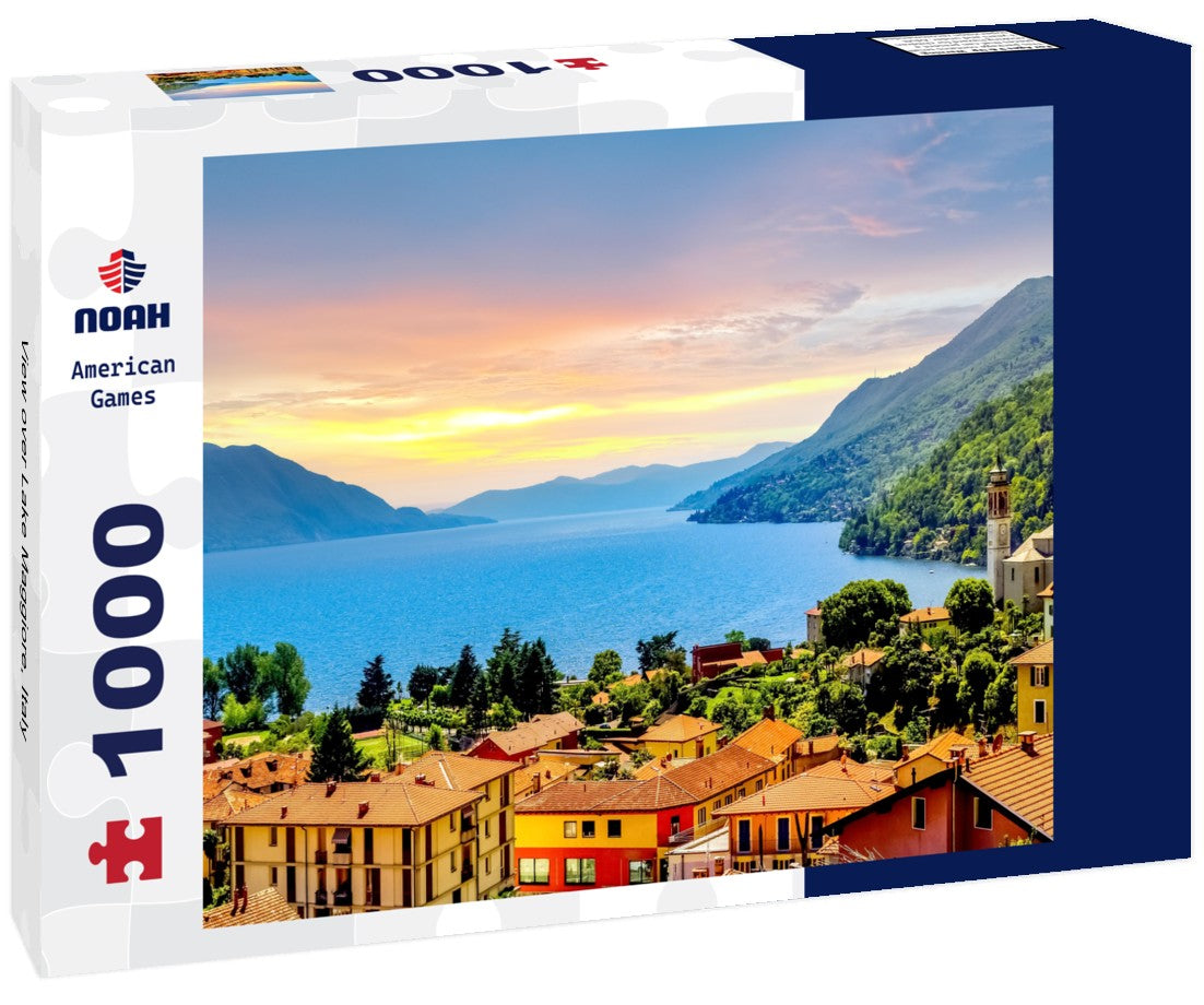 Noah Jigsaw Puzzle View over Lake Maggiore, Italy 1000 pieces