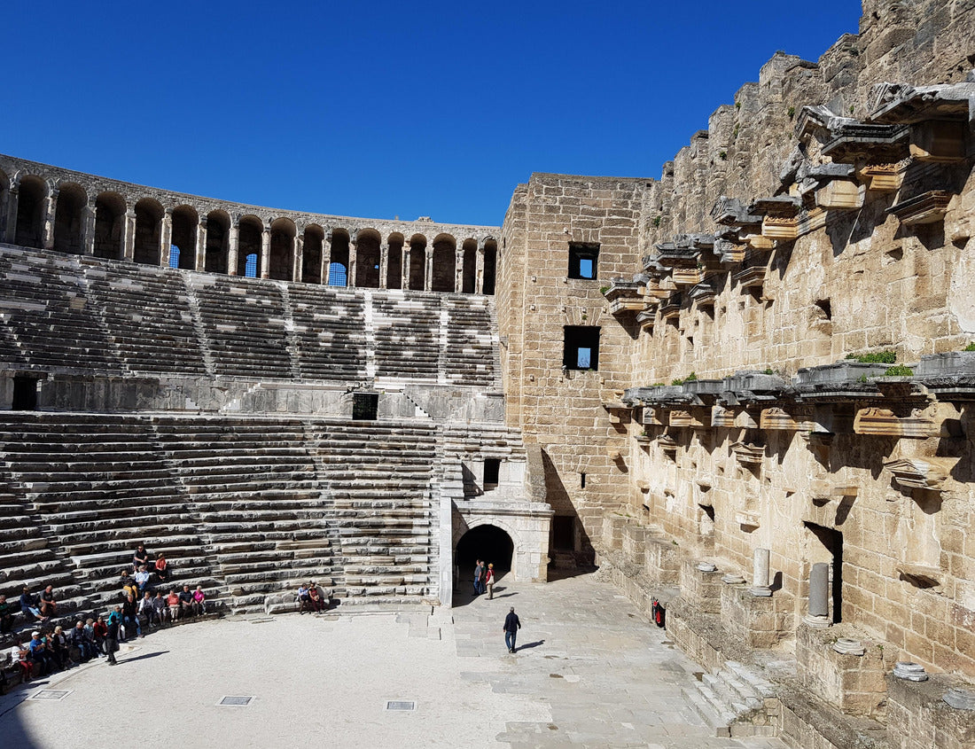 Old amphitheater from ancient times in the region of Antalya Turkey 1000pc Puzzle