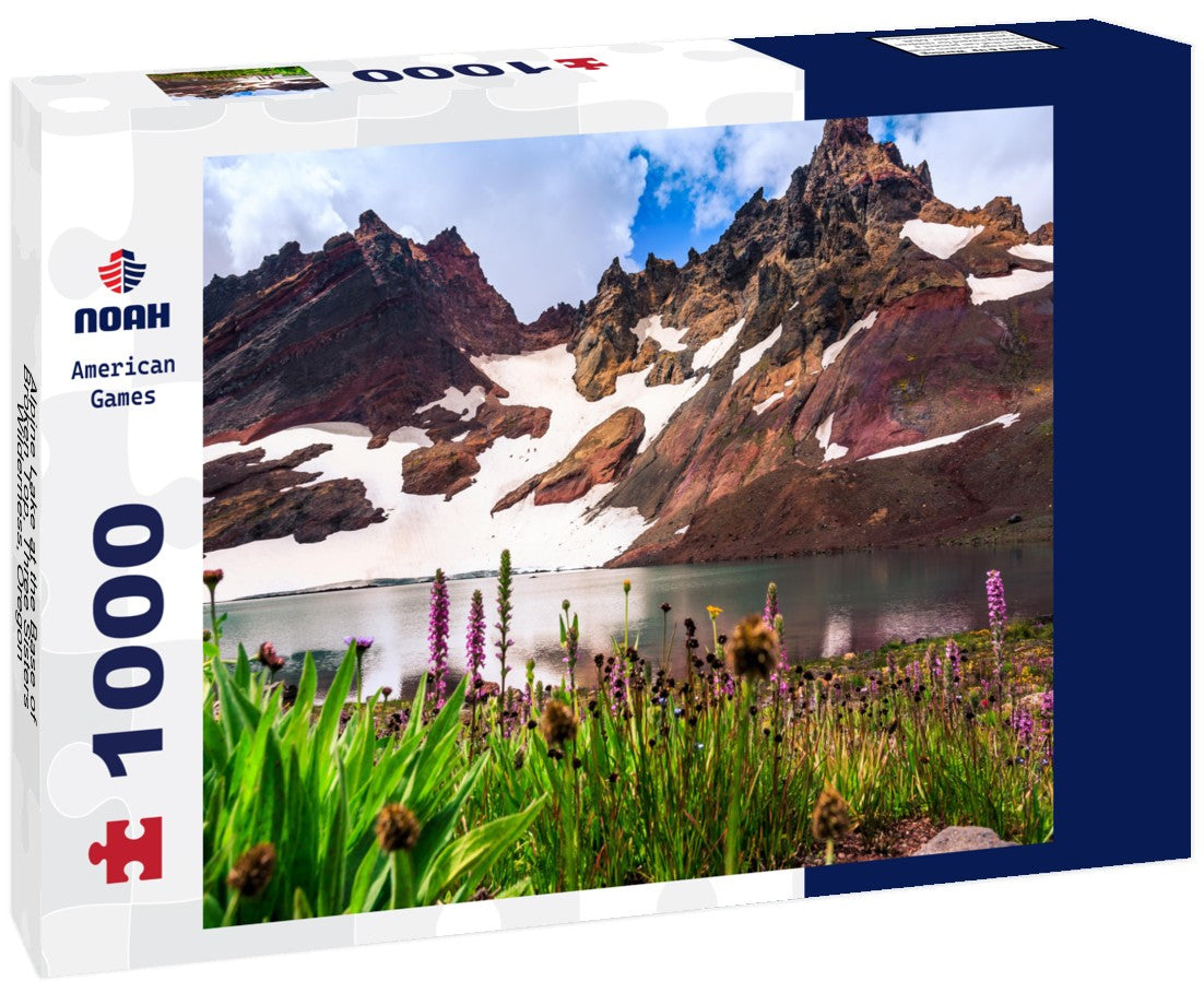 Noah Jigsaw Puzzle Alpine Lake at the Base of Broken Top, Three Sisters Wilderness, Oregon 1000 pieces