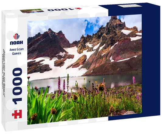 Noah Jigsaw Puzzle Alpine Lake at the Base of Broken Top, Three Sisters Wilderness, Oregon 1000 pieces