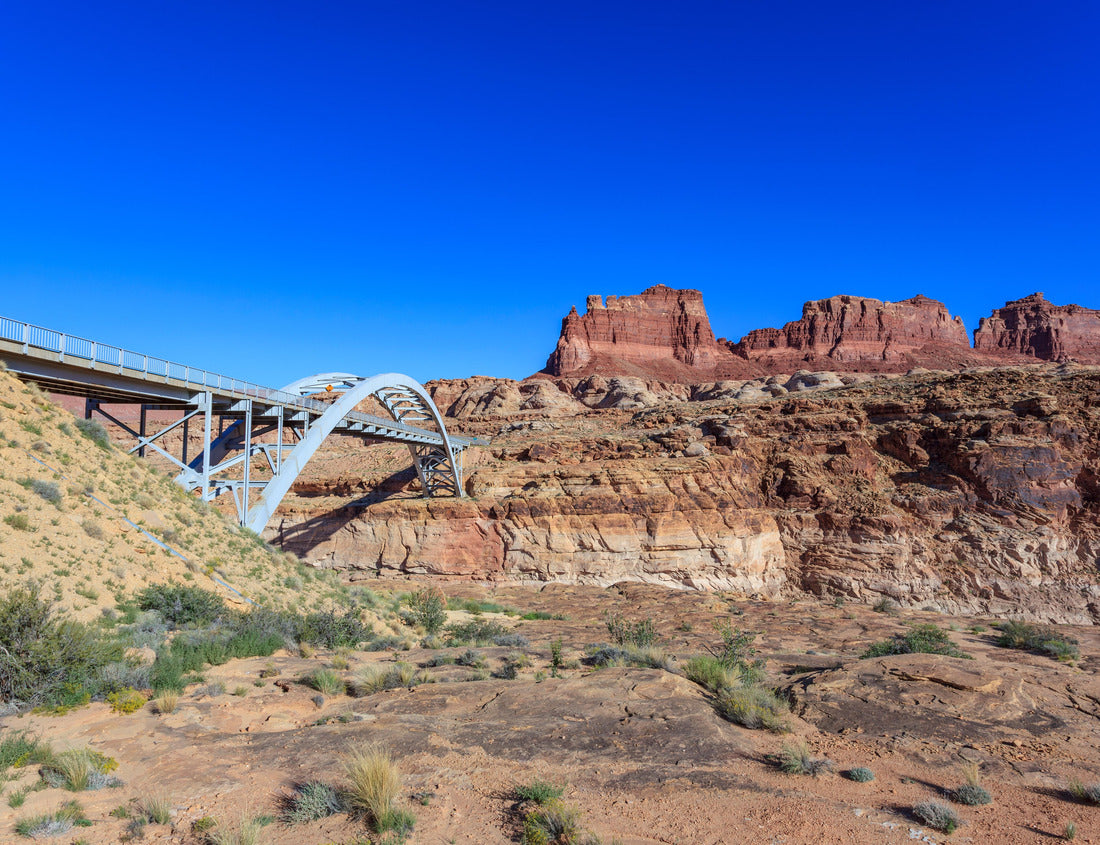 Noah Jigsaw Puzzle Hite Crossing Bridge in Glen Canyon National Recreation Area: Hite, Utah, USA 1000 pieces
