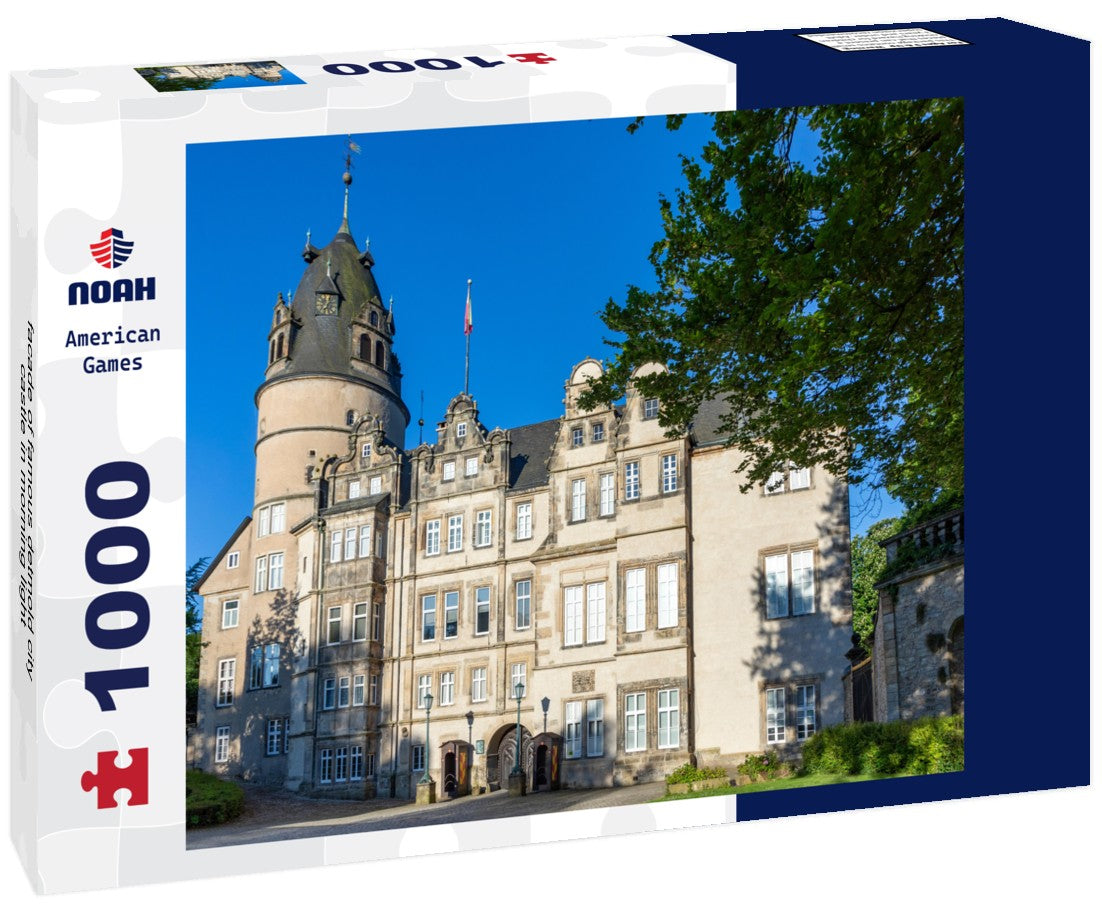 Noah Jigsaw Puzzle facade of famous detmold city castle in morning light 1000 pieces