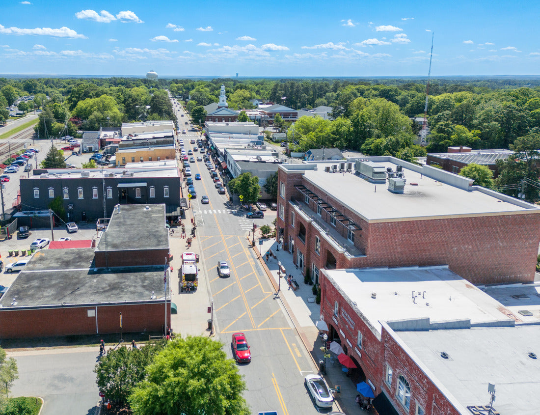 Noah Jigsaw Puzzle Image of downtown Apex, North Carolina 1000 pieces