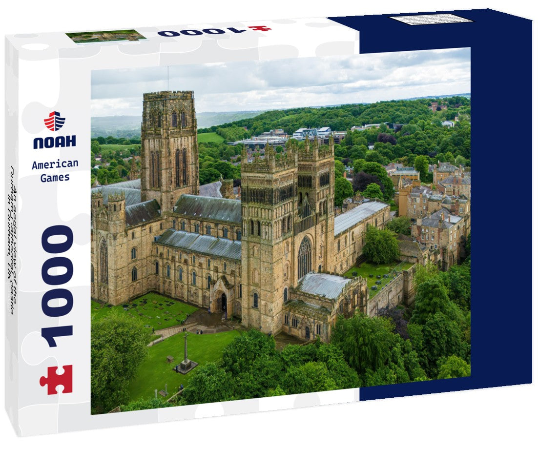Noah Jigsaw Puzzle An aerial view of the Durham Cathedral, castle in Durham, UK 1000 pieces