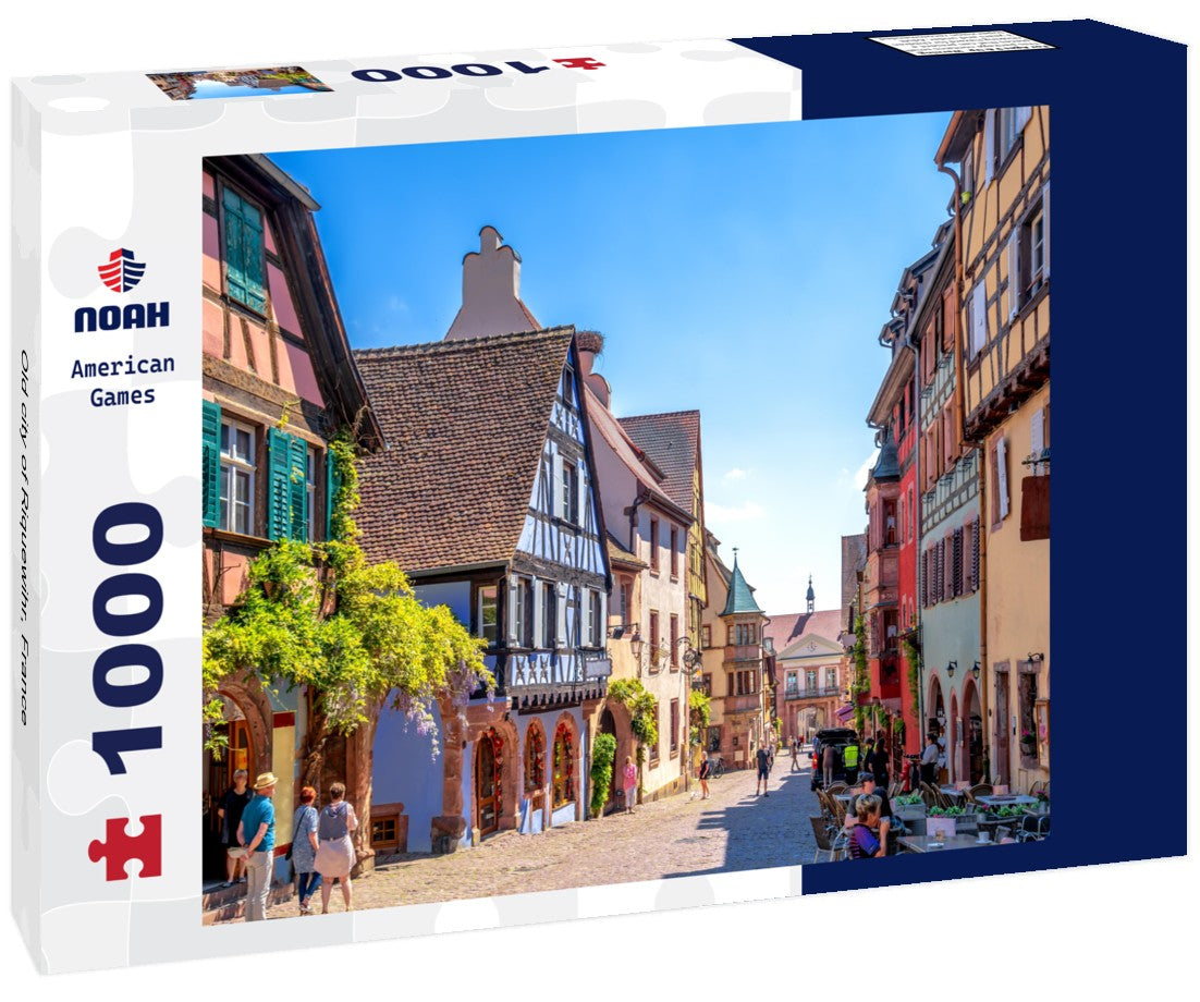 Old city of Riquewihr, France 1000pc Puzzle