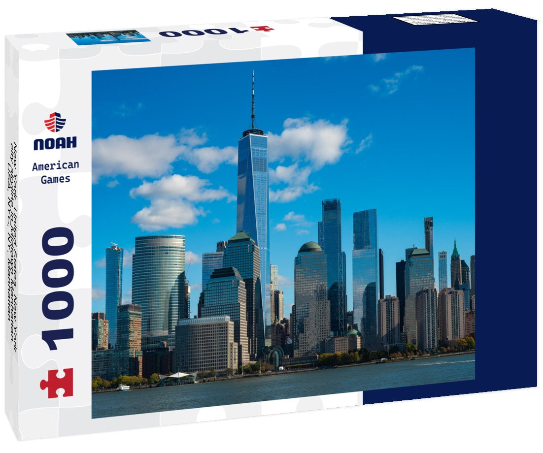 Noah Jigsaw Puzzle New York, United States. New York city skyline in Midtown Manhattan. USA, NYC, NY, Manhattan 1000 pieces
