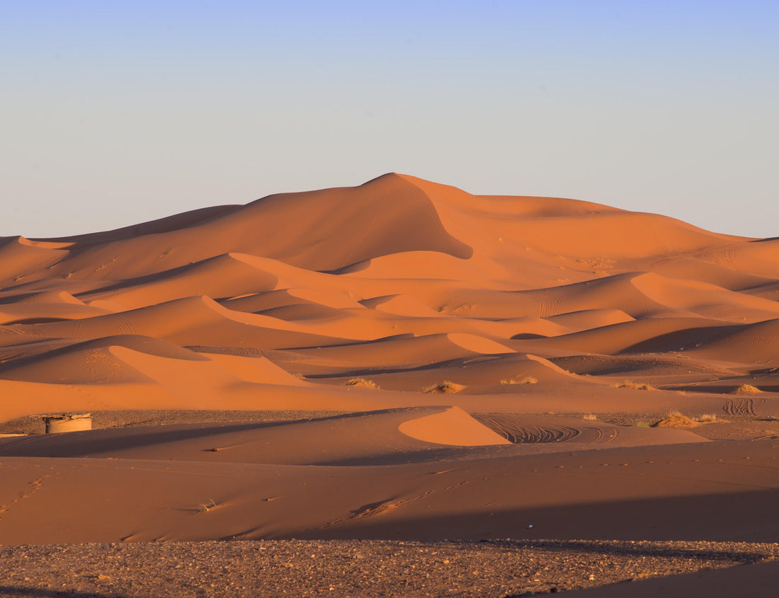 Noah Jigsaw Puzzle Erg Chebbi, the largest sand Dune in Morocco at sunset. Merzouga has become a popular destination for tourists because of this feature 1000 pieces