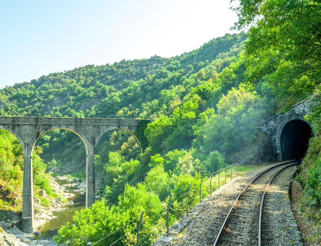 Train de l'Ardèche, historical train Rhone valley, France 1000pc Puzzle