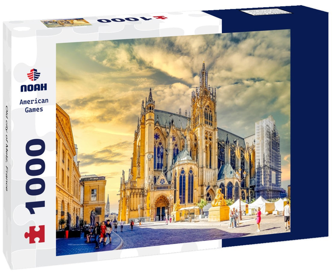 Old city of Metz, France 1000pc Puzzle