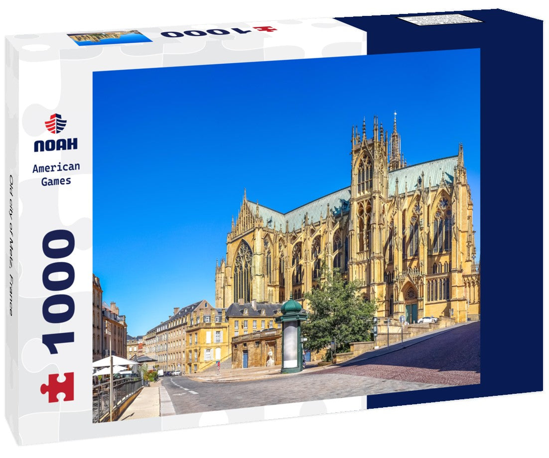 Old city of Metz, France 1000pc Puzzle